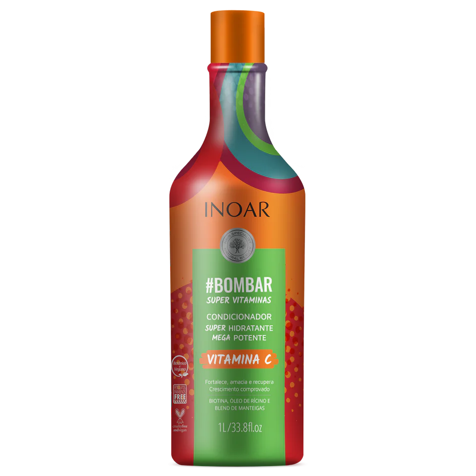 INOAR kondicionierius praturtintas vitaminais #Bombar Super Vitamins